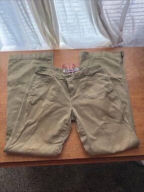 Vintage Express women’s Olive Chinos - Casual bootcut Fit